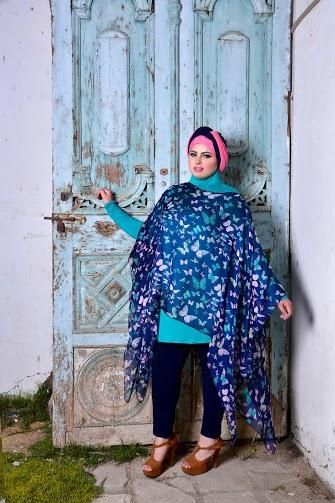 صور احدث موضة ازياء المحجبات لبس محجبات تركي مودرن (18)