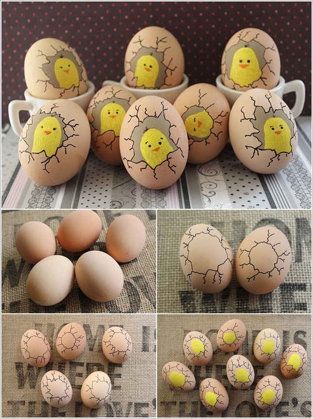 صور بيض ملون لشم النسيم طريقة تلوين البيض (1)