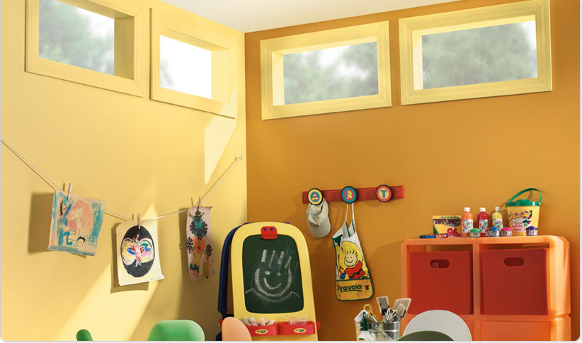 صور ديكورات غرف نوم اطفال 2016 بدهانات والوان مودرن (1)